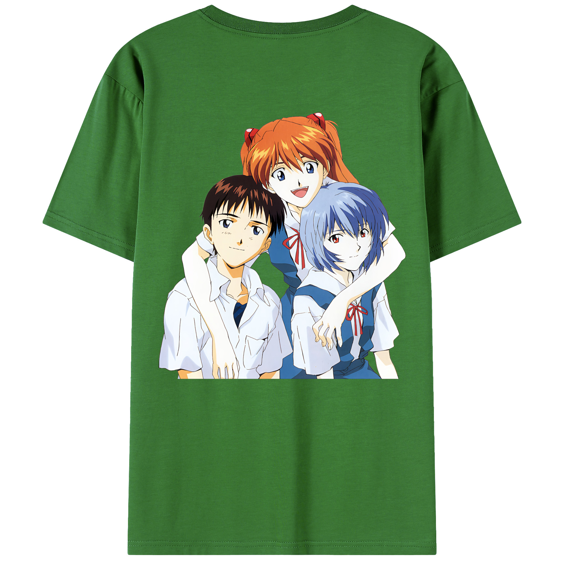 （画像用） EVA 新世紀エヴァンゲリオン レディース半袖Tシャツ(バックプリント)